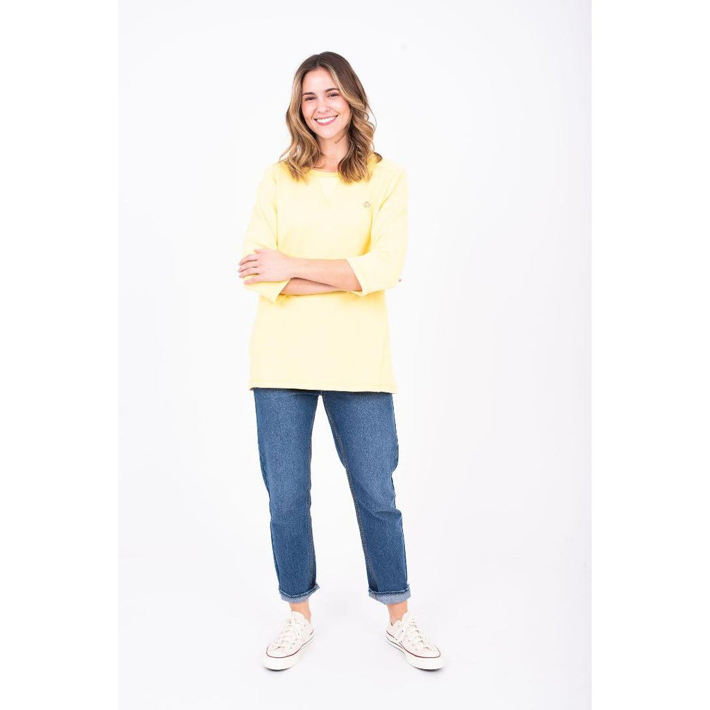 Brakeburn Mina Sweater - Yellow - Beales department store