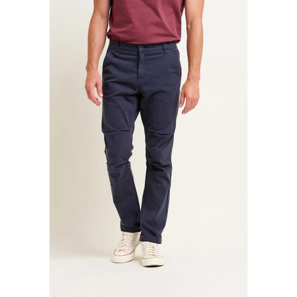 Brakeburn Outer Space Fixed Waist Trousers - Navy - Beales department store