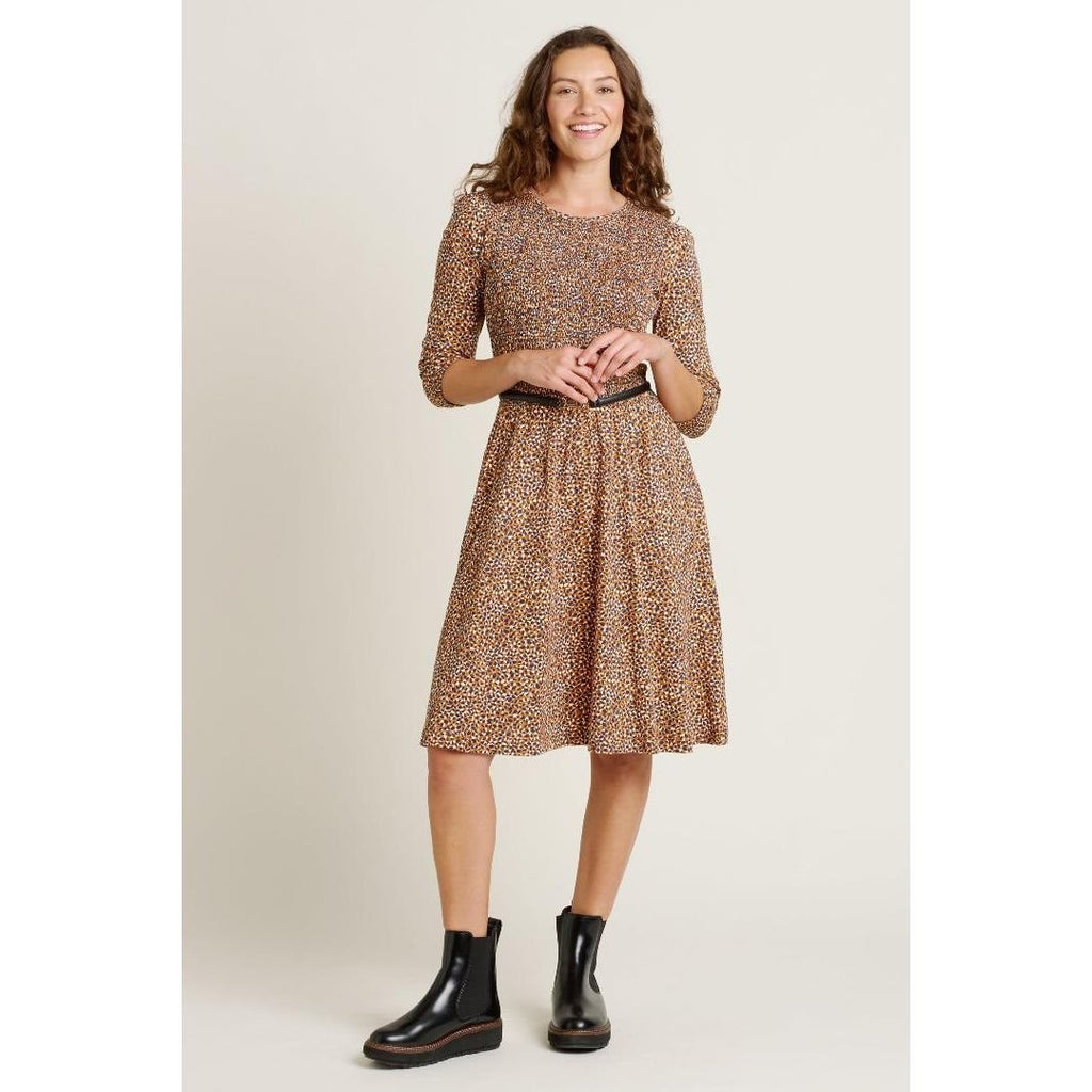 Brakeburn Painted Spot Dress - Beales department store