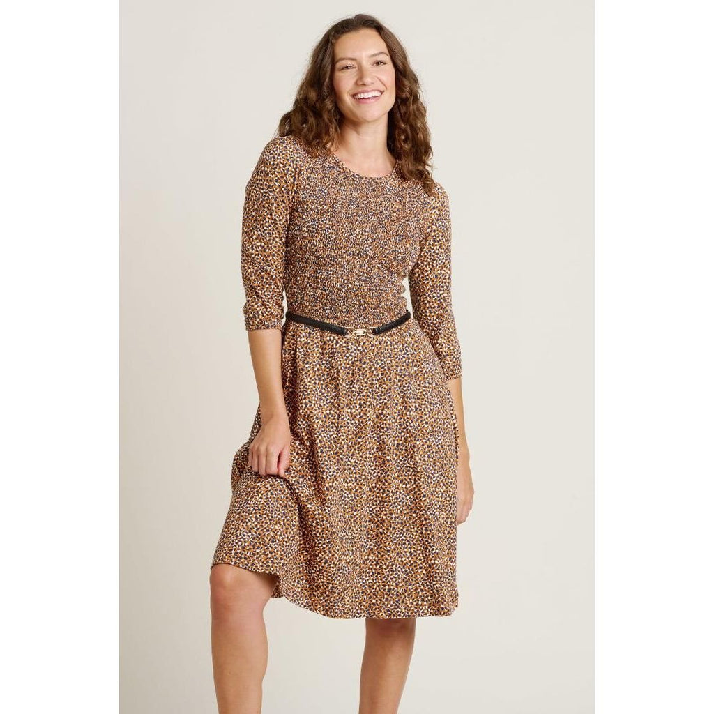 Brakeburn Painted Spot Dress - Beales department store