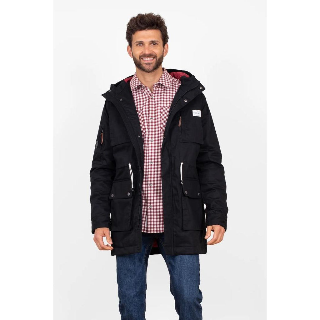 Brakeburn Parka - Black - Beales department store