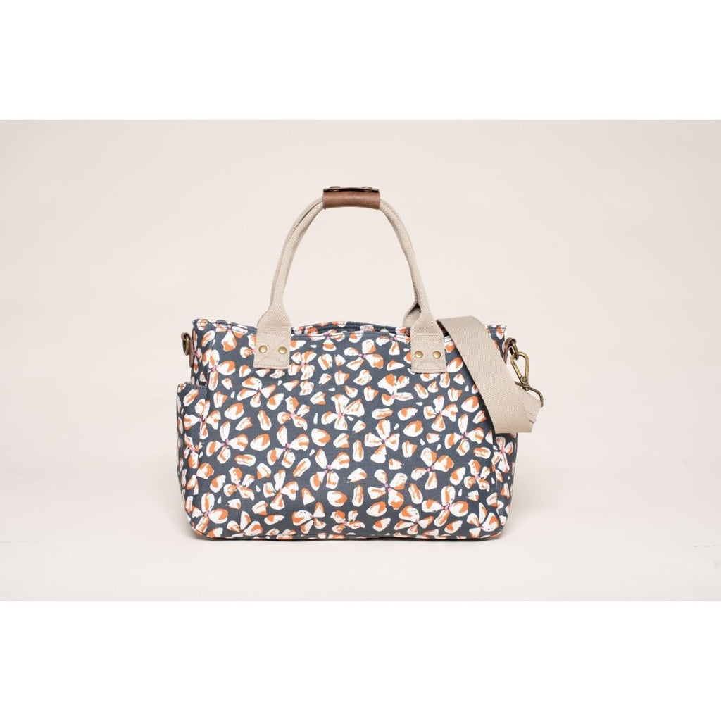 Brakeburn Petals Day Bag - Navy - Beales department store