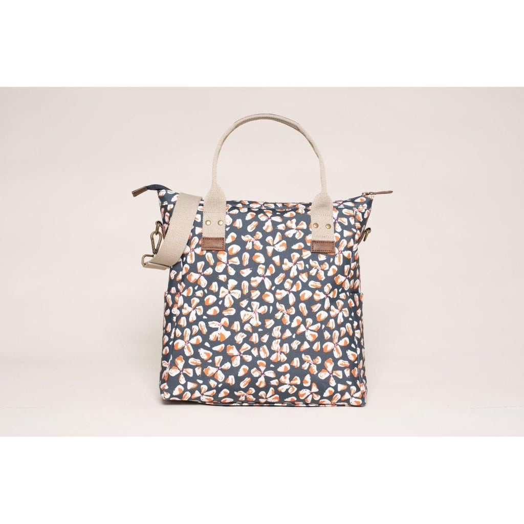 Brakeburn Petals Shopper Bag - Navy - Beales department store