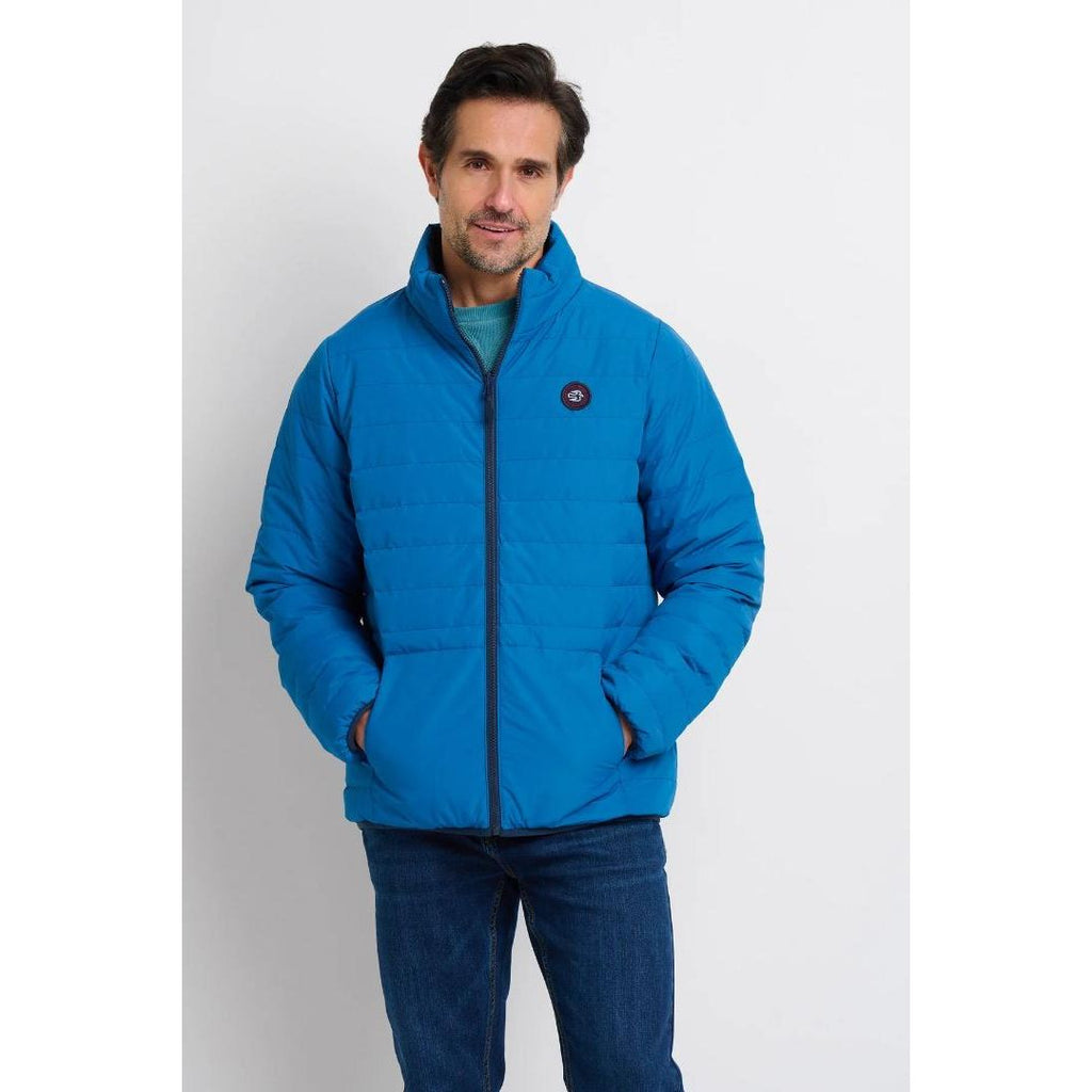 Brakeburn Reversible Puffer Jacket - Navy - Beales department store