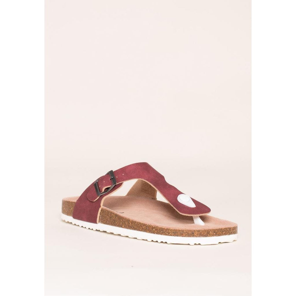 Brakeburn Rose Flip Flop - Pink - Beales department store