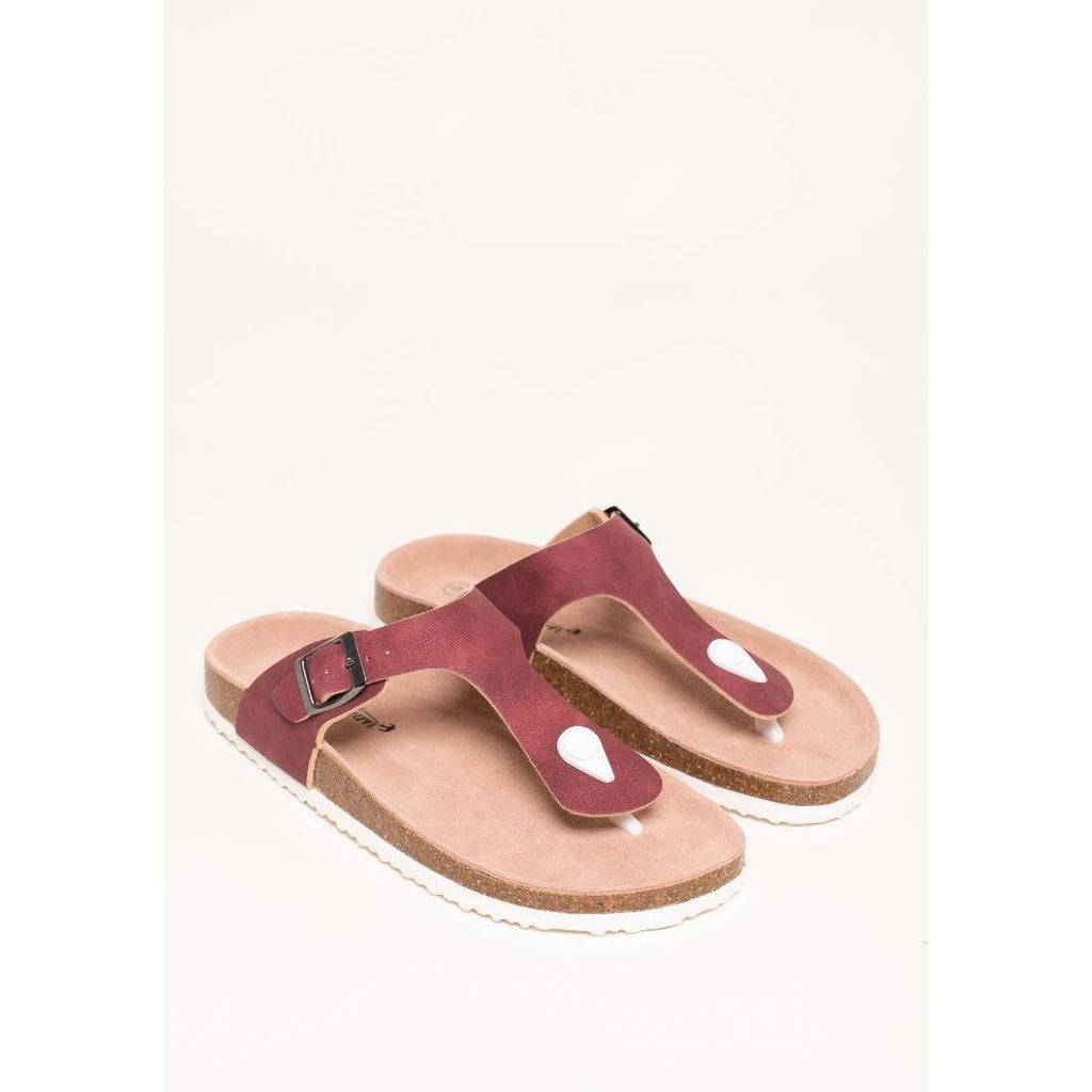 Brakeburn Rose Flip Flop - Pink - Beales department store