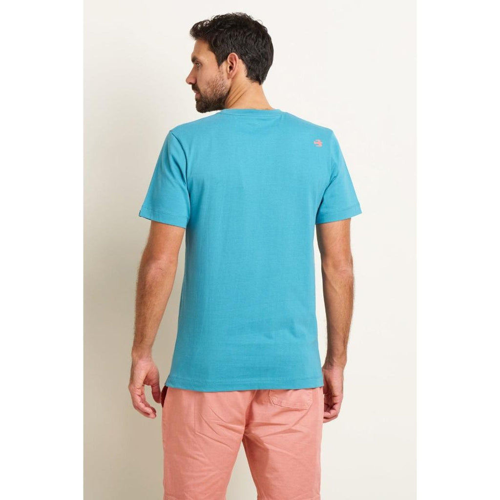 Brakeburn Runners Tee - Blue - Beales department store