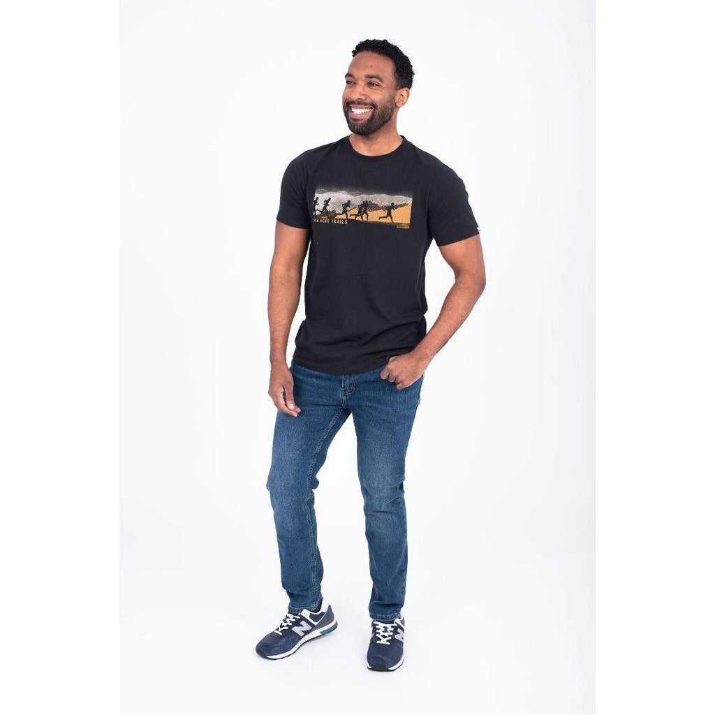 Brakeburn Running Tee - Navy - Beales department store