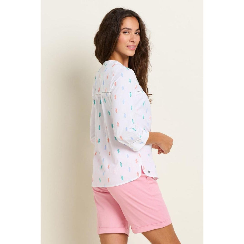 Brakeburn Skye Blouse - Multi - Beales department store