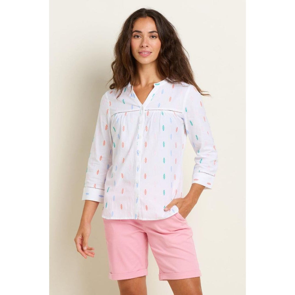 Brakeburn Skye Blouse - Multi - Beales department store