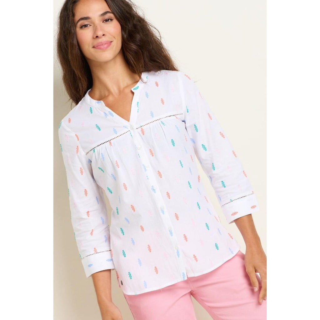 Brakeburn Skye Blouse - Multi - Beales department store