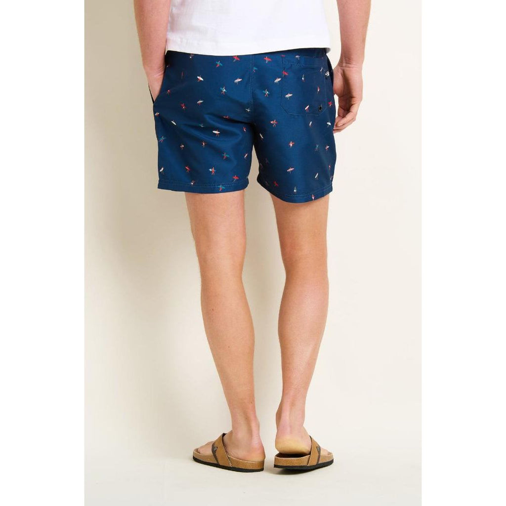 Brakeburn Sufers Swimshort - Blue - Beales department store