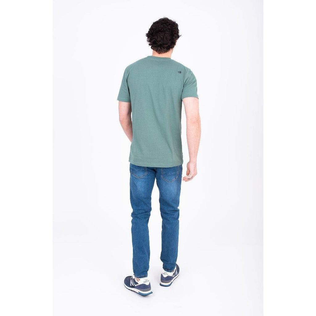 Brakeburn Surfer Tee - Green - Beales department store