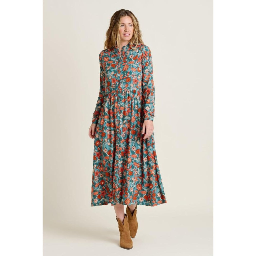 Brakeburn Ula Maxi Dress - Beales department store