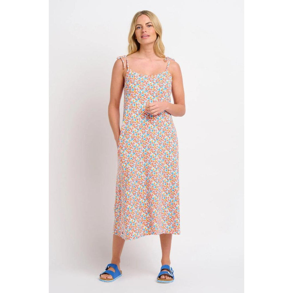 Brakeburn Whimsical Floral Strappy Dress - Beales department store