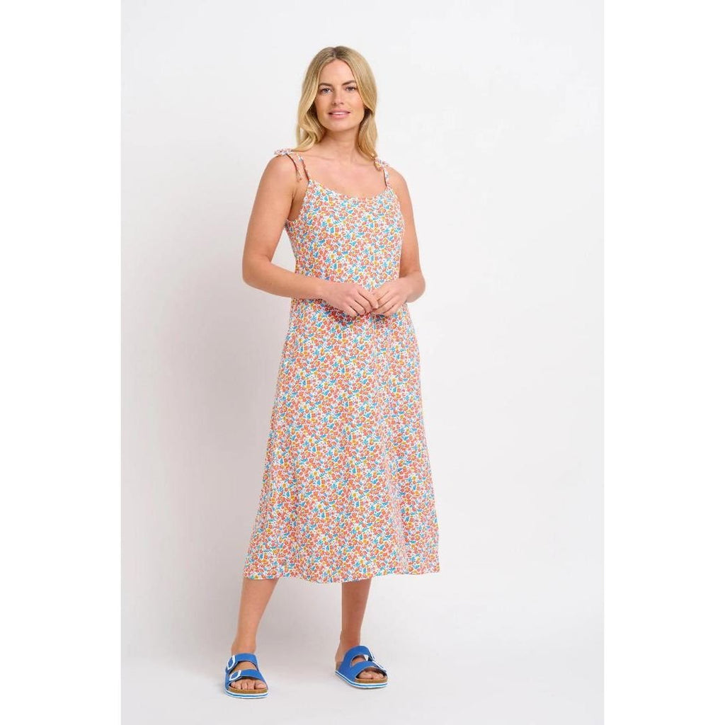 Brakeburn Whimsical Floral Strappy Dress - Beales department store