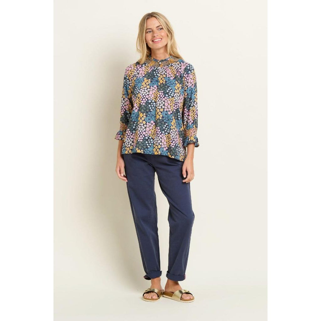 Brakeburn Wildflower Meadow Blouse - Multi - Beales department store