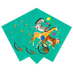 Party Animals Paper Napkins - 33cm (20pk)