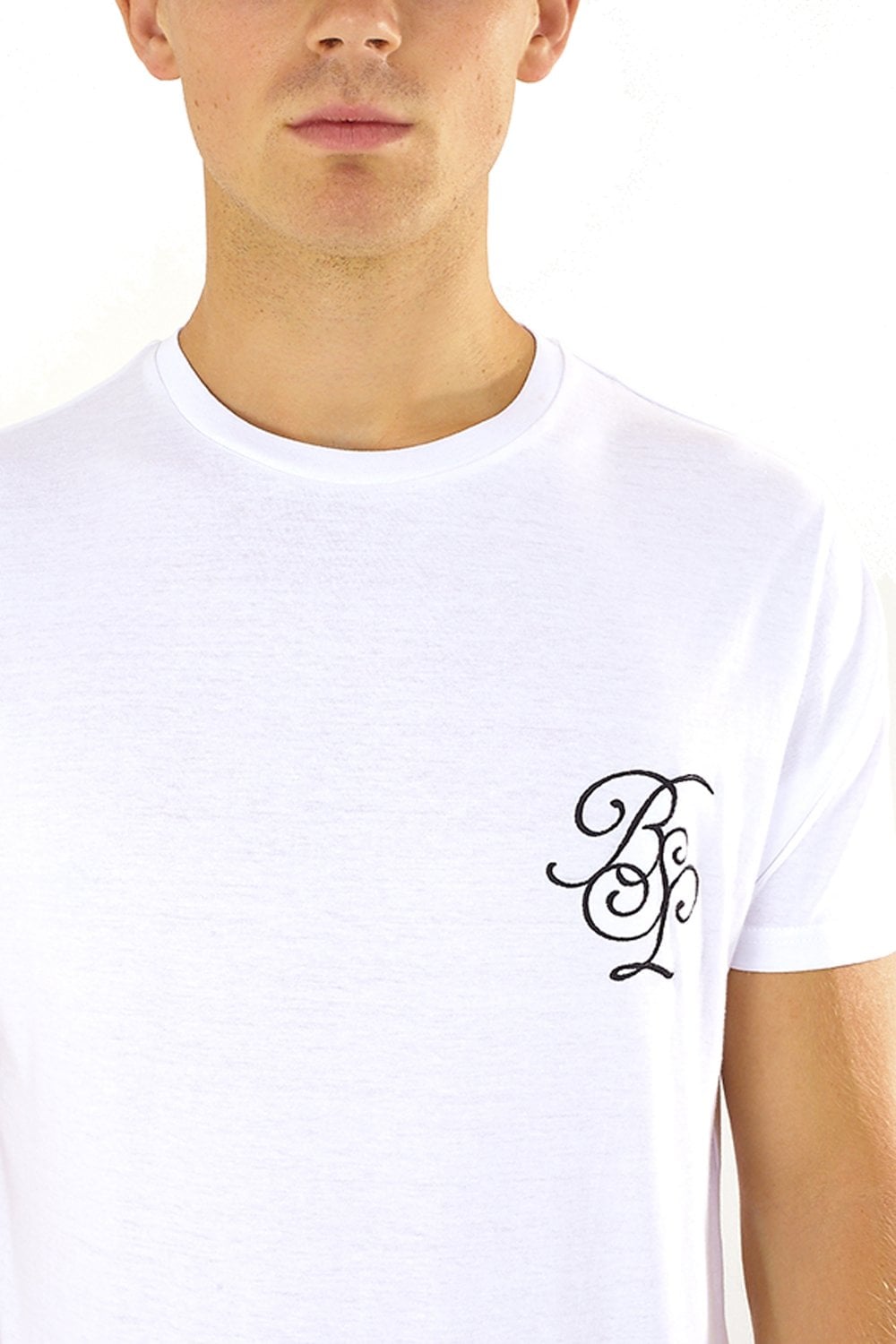 Brave Soul FrainB Cotton Crew Neck T-Shirt