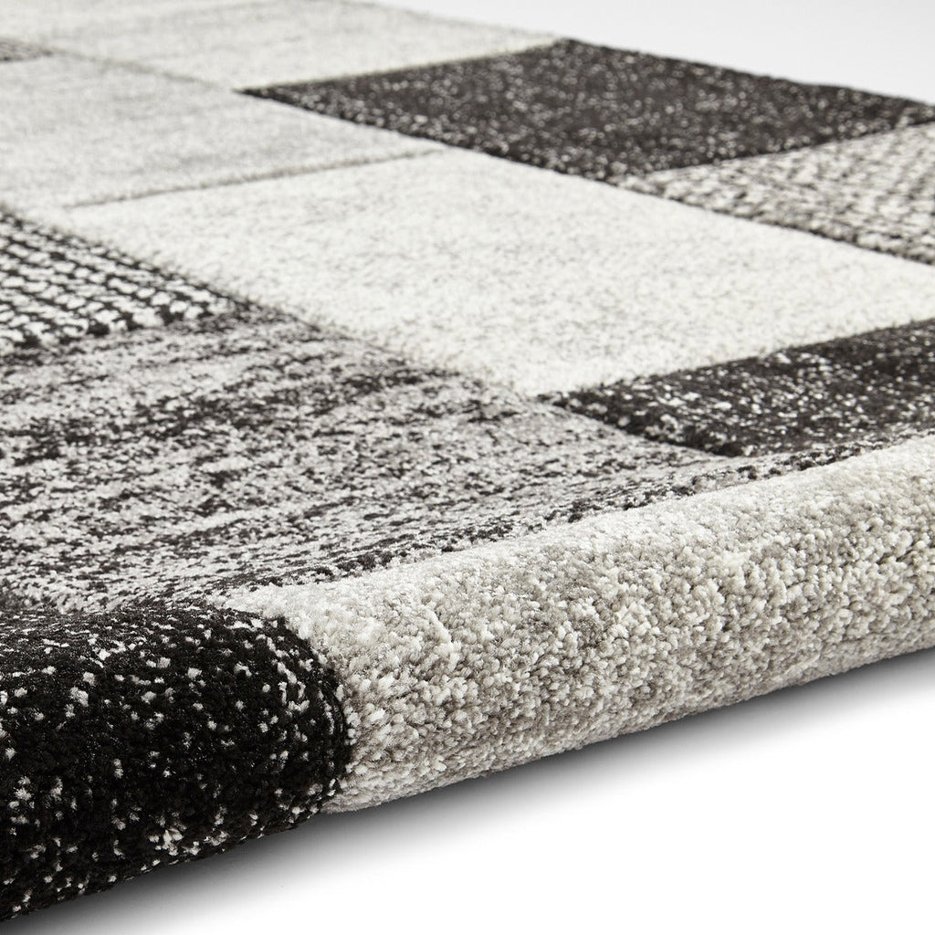 Brooklyn Grey Black Rug