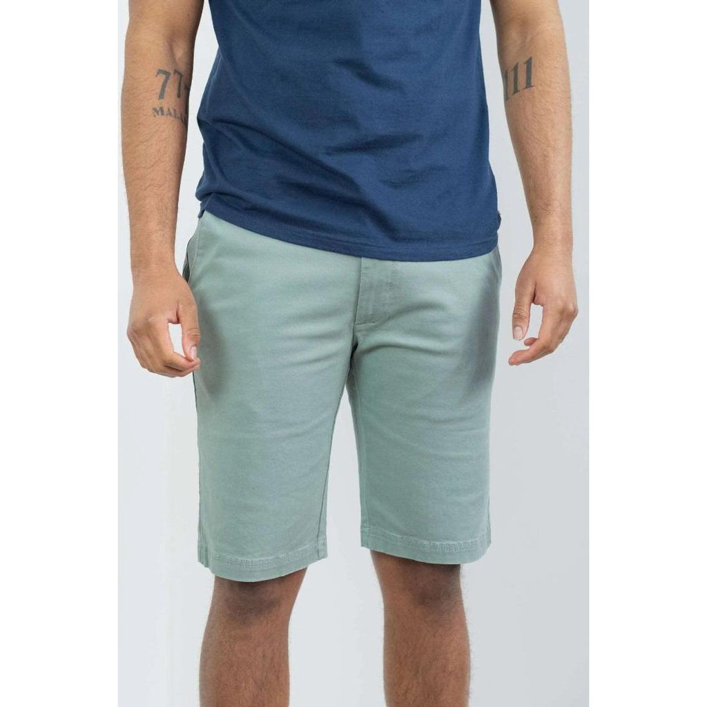 Buckley Brady Chino Shorts - Sage - Beales department store