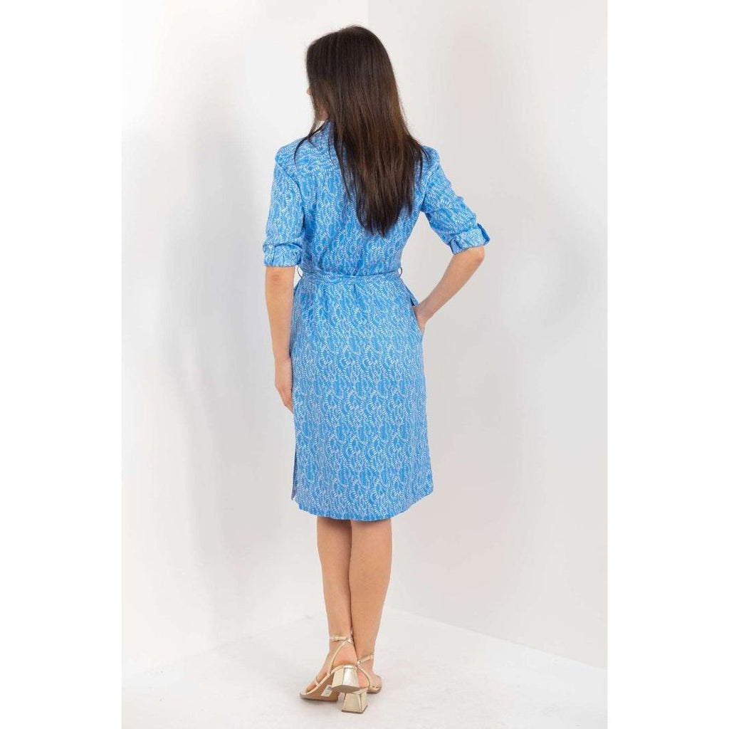 Buckley Leah Shirt Dress - Malibu - Beales department store