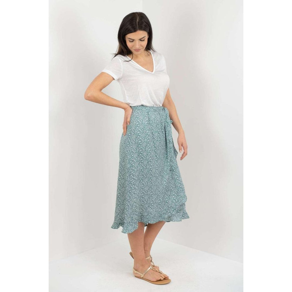 Buckley Molly Wrap Skirt - Fanfare - Beales department store