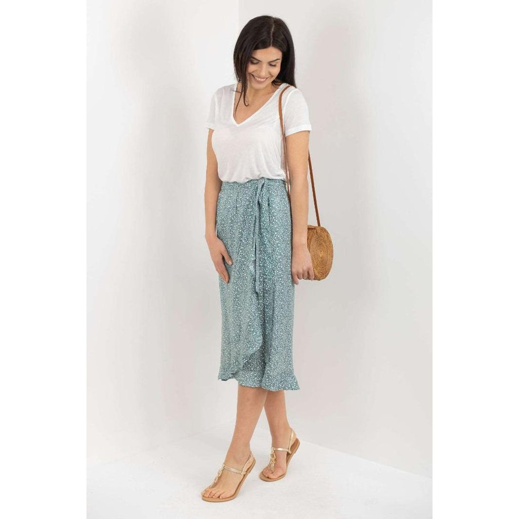 Buckley Molly Wrap Skirt - Fanfare - Beales department store