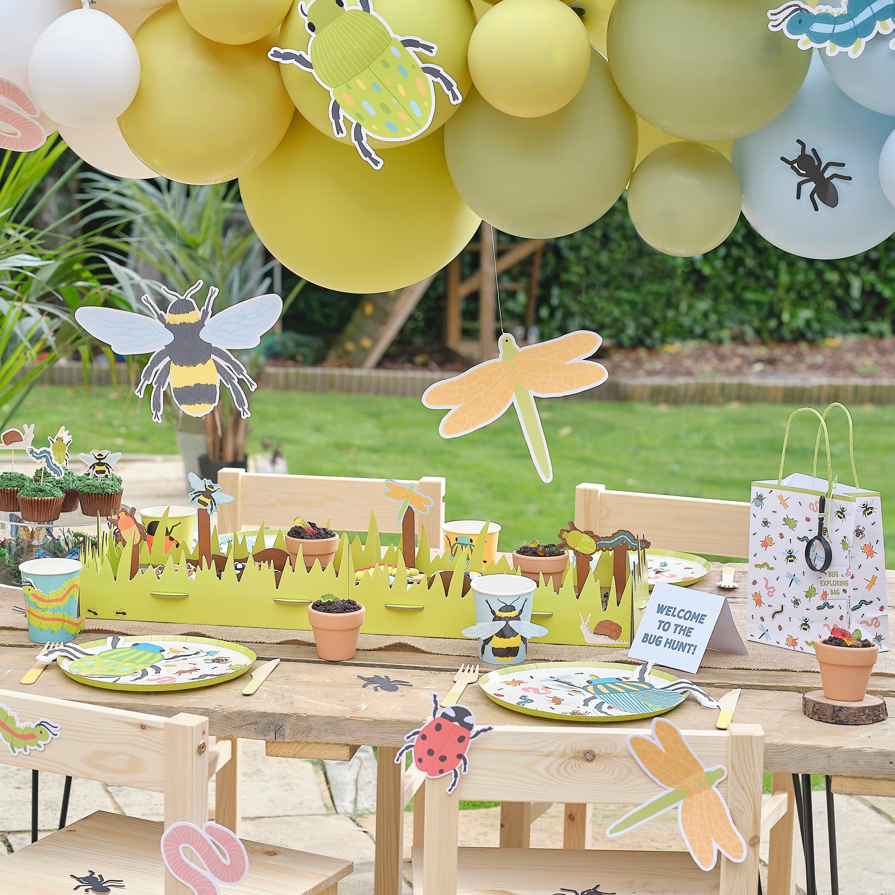 Bug Hunt Grazing Board with Pop Up Bugs