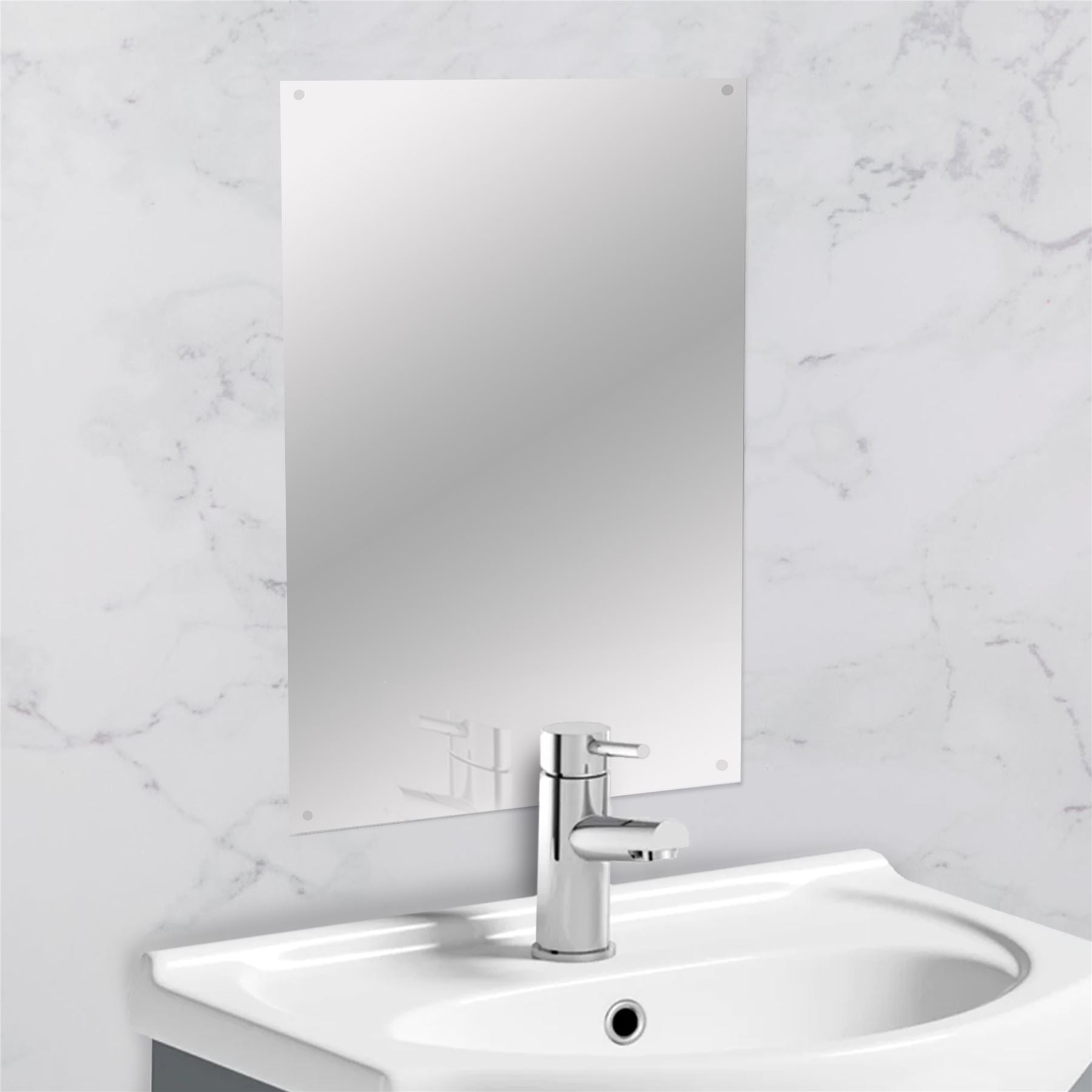 Frameless Rectangle Mirror 450 x 300mm | M&W