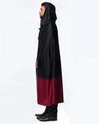 Black & Red Cape - 170cm
