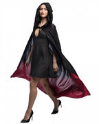 Black & Red Cape - 170cm