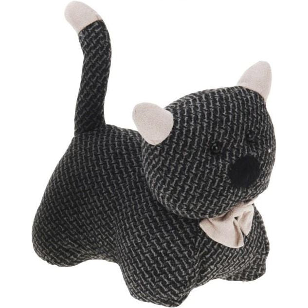 Cat Door Stop Grey - Beales department store