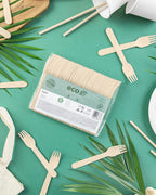 Natural Wooden Forks (100pk)