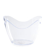 Clear Ice Bucket 4 Litre - 27cm x 20cm x 20cm