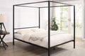 Chalfont Four Poster Black Metal Bed