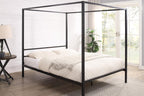 Chalfont Four Poster Black Metal Bed