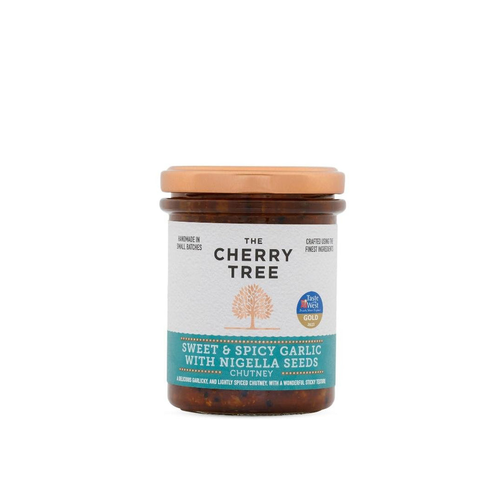 Cherry Tree Sweet & Spicy Garlic With Nigella Seeds - Beales department store