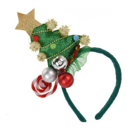 Christmas Headband 23cm Tree - Beales department store