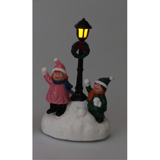 Christmas Scenery Lantern With Multi Colour LED Children - Beales department store