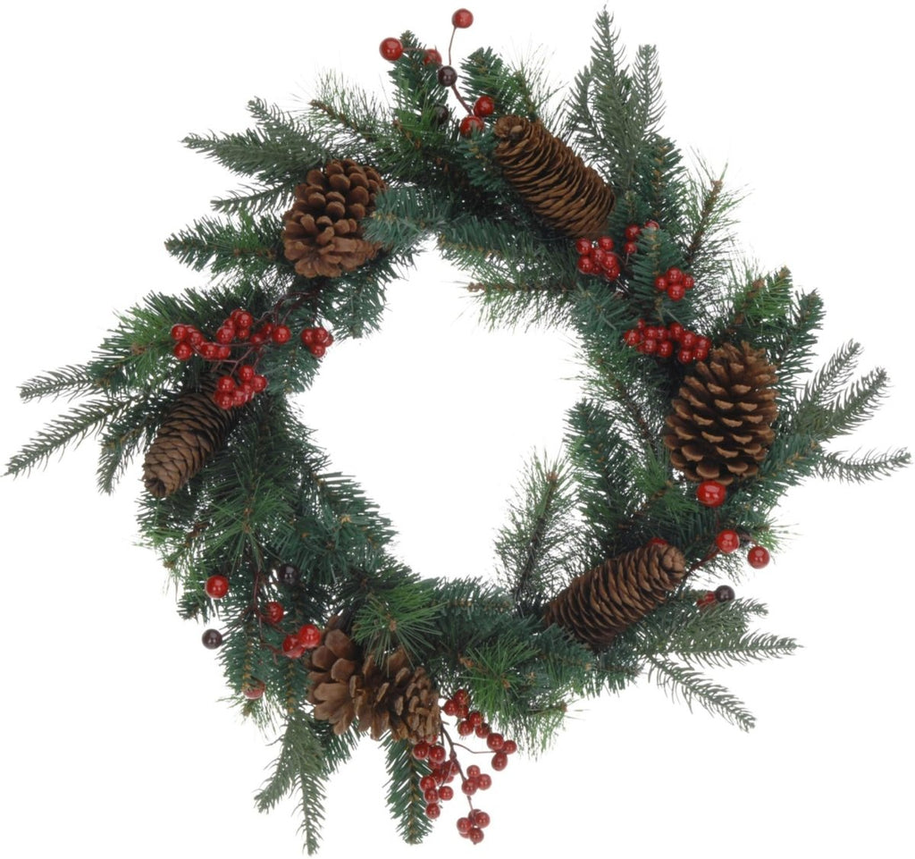 Christmas Wreath 45cm - Beales department store