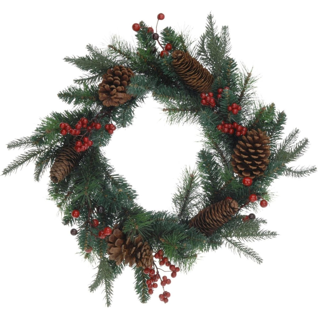 Christmas Wreath 45cm - Beales department store