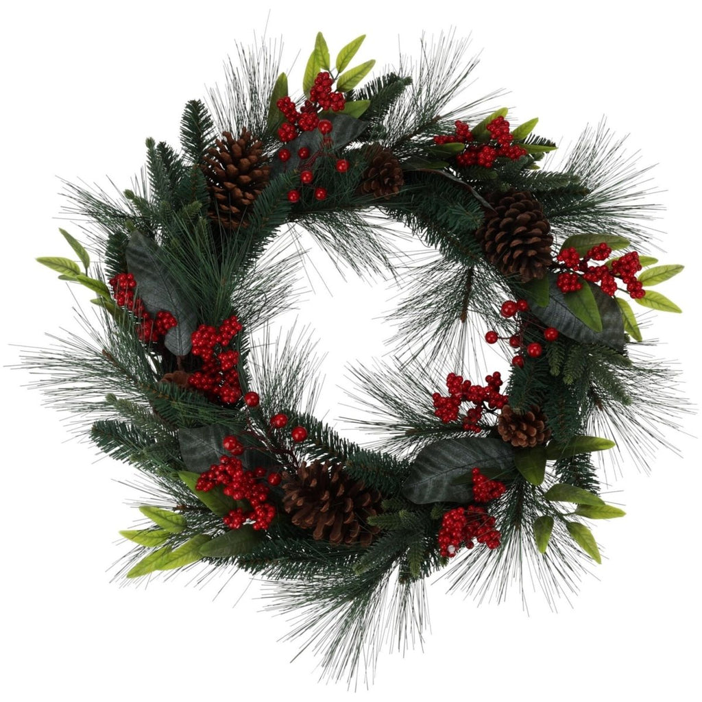 Christmas Wreath 60cm - Beales department store