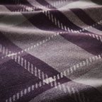 Colville Check Plum Brushed Cotton Duvet Set