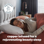 Silentnight Wellbeing Copper Infused Pillow - Medium Support