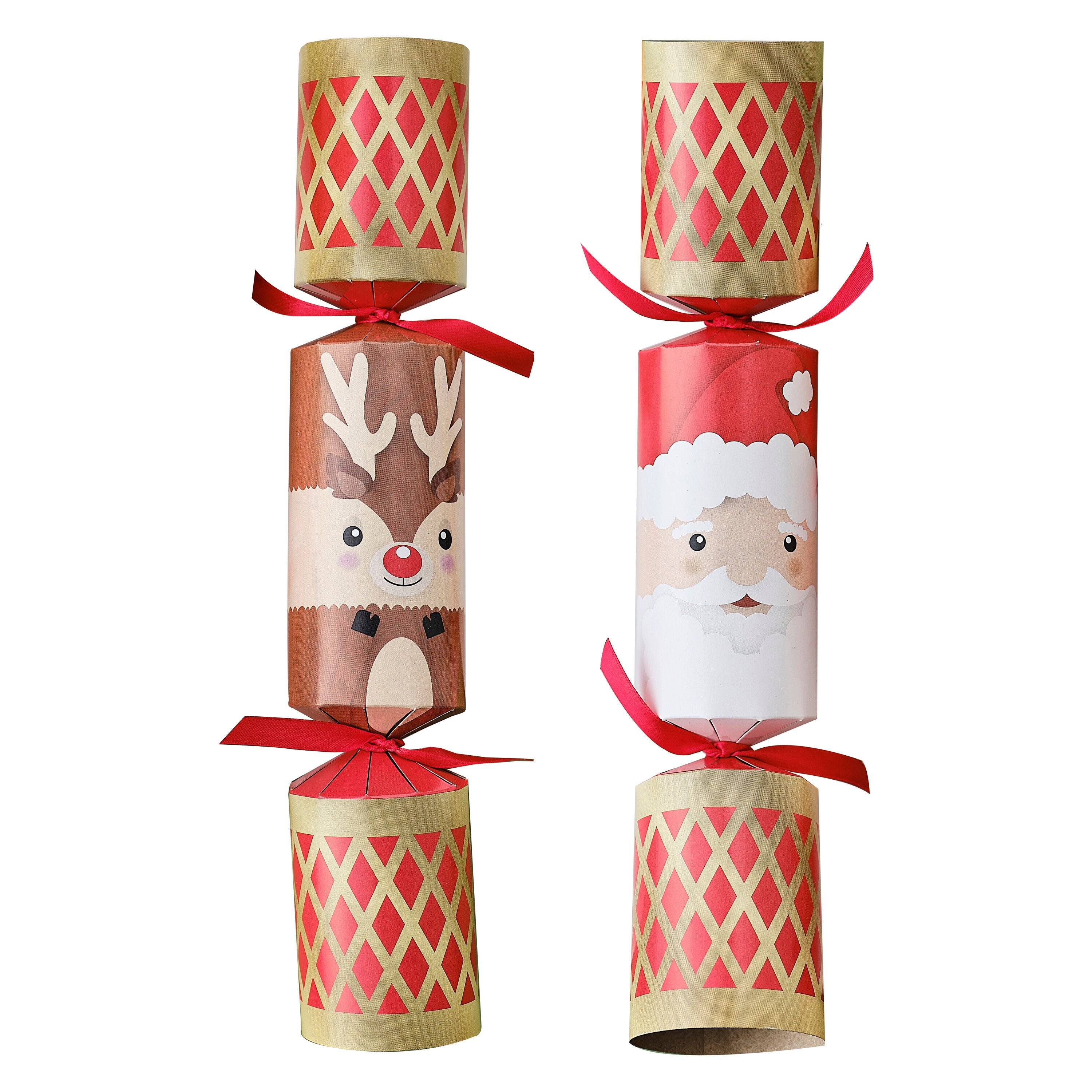 Santa & Reindeer Christmas Crackers