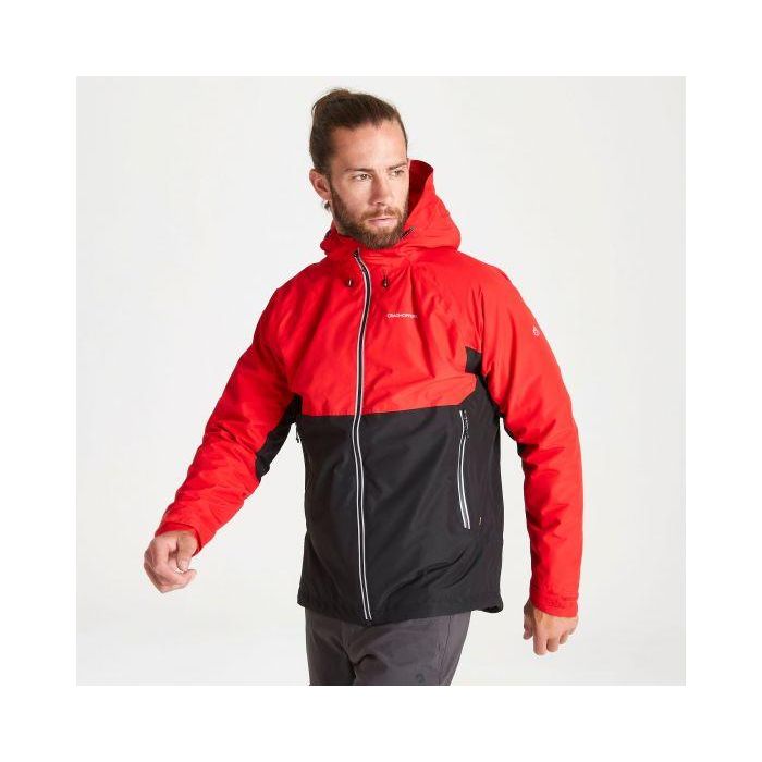 Craghoppers Atlas Jacket Sriracha/Black - Beales department store