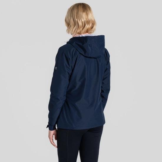 Craghoppers Brielle Waterproof Jacket - Blue Navy - Beales department store