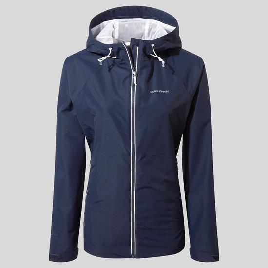 Craghoppers Brielle Waterproof Jacket - Blue Navy - Beales department store