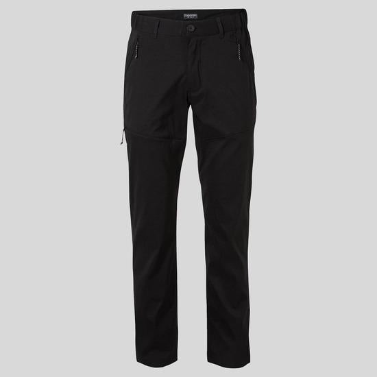 Craghoppers Kiwi Pro II Trousers - Black - Beales department store